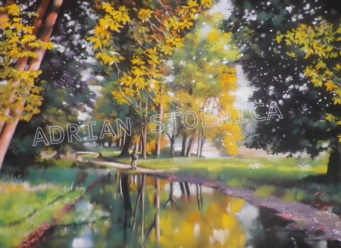 pictura arta tablouri pictor adrian stoenica rolul picturii artei in viata omului 1